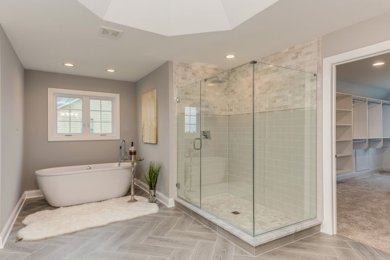 Luxurious Bathtub to Shower Conversion